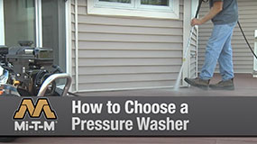 How to Choose A Pressure Washer